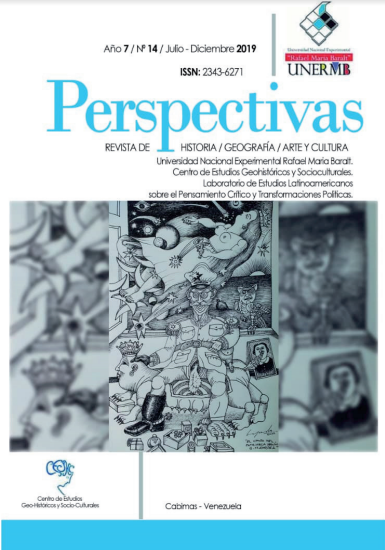 					Ver Vol. 7 Núm. 14 (2019): Perspectivas. Revista de Historia, Geografía, Arte y Cultura
				